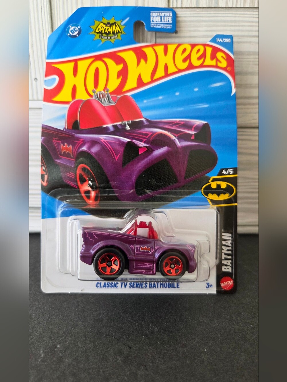 2026 Hot Wheels Classic TV Series Batmobile Batman Collection Diecast Car